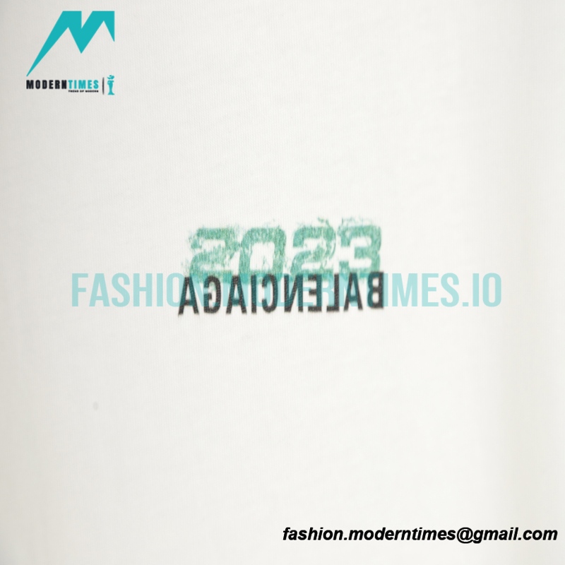 Balenciaga - 2023 Reverse Alphabet Print T-shirt Balenciaga - 2023 Reverse Alphabet Print T-shirt